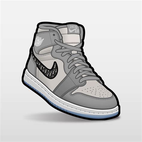 dior jordan drawing|Dior air jordan 1 cheap.